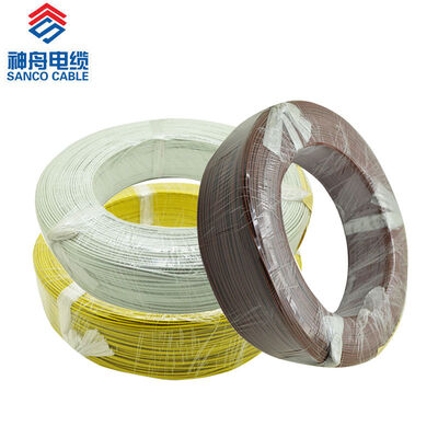 품질  Tinned  Copper Heat Resistant ETFE Tefzel Insulated Wire 공장