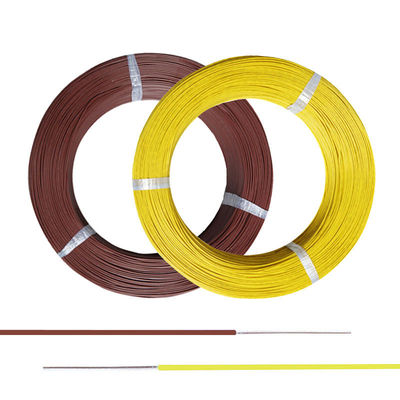 품질  FEP 24 Gauge Solid Core Wire Silver Plated High Voltage 공장
