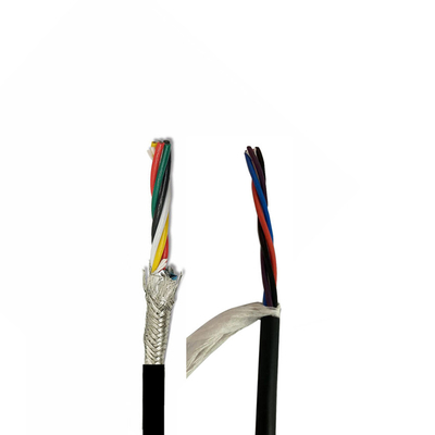 품질  High Flex Robotic Cable Multi Core Electrical Cable ETFE Insulation PUR Jacket 공장