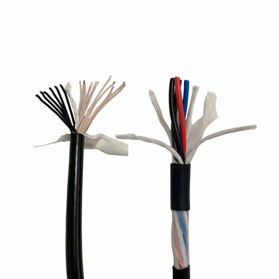 품질  Stranded Bare Copper TPE Insulated Wire 4 Core Electrical Cable High Flexible 공장