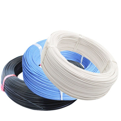 22AWG PFA 절연 은도금 구리선, AC600V 정격 전압, 0.05-6mm2 크기, 1-5심 적용