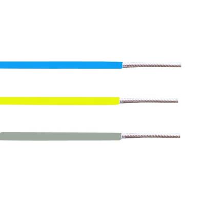 Corrosion Resistant Oil Resistant Strong Acid Resistant FEP Insulated Wire Silver Plated Copper Cable