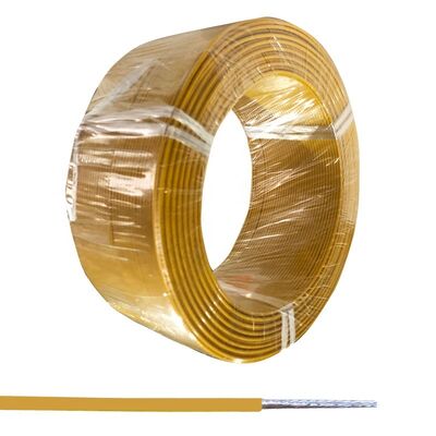 ETFE 테프젤 코팅 와이어 22AWG 콘크리트 된 구리 난방 케이블