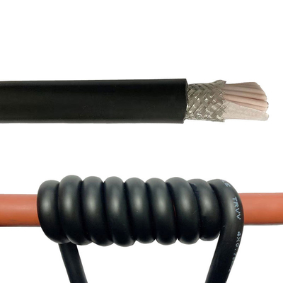 탄력적 다중 코어 바퀴멈추개 사슬 케이블은 Ethernet 케이블 보호해야 하는 오일 방지를 표현합니다